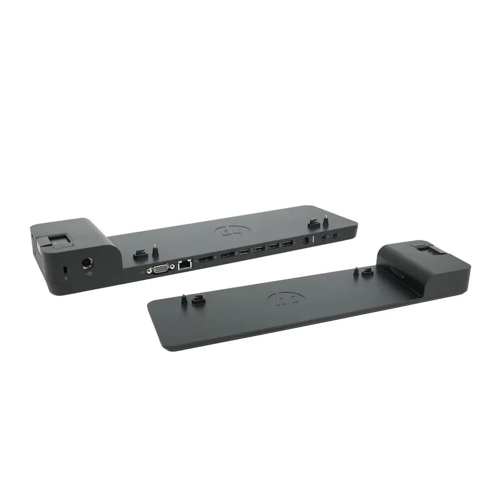 HP 2013 UltraSlim Dock Laptop Computer Display Audio Docking Station USB 3.0